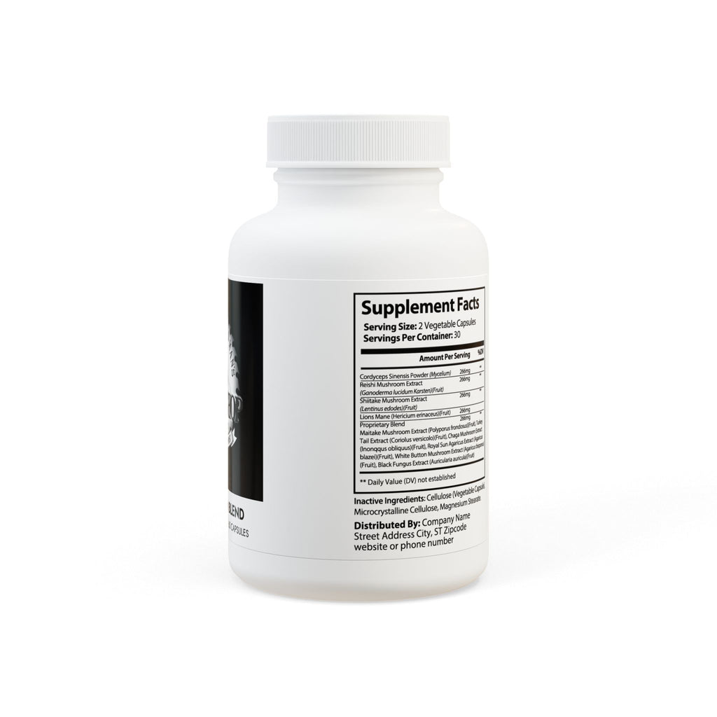 Mushroom Blend Supplement (60 Capsules)