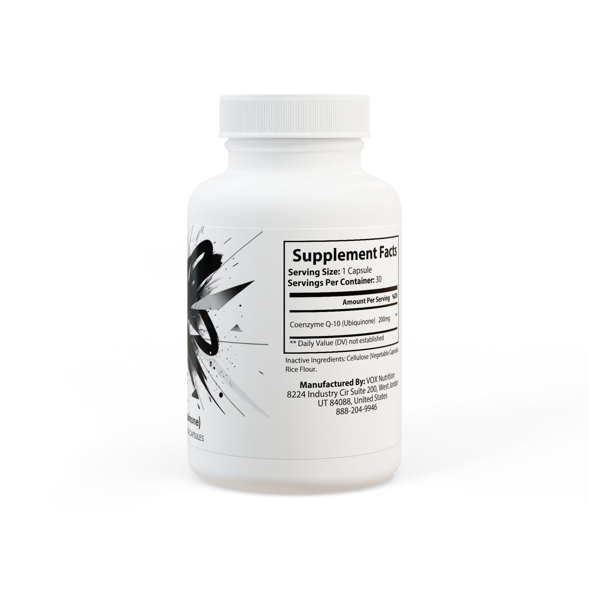 CoQ10 (Ubiquinone) Supplement (30 Capsules)