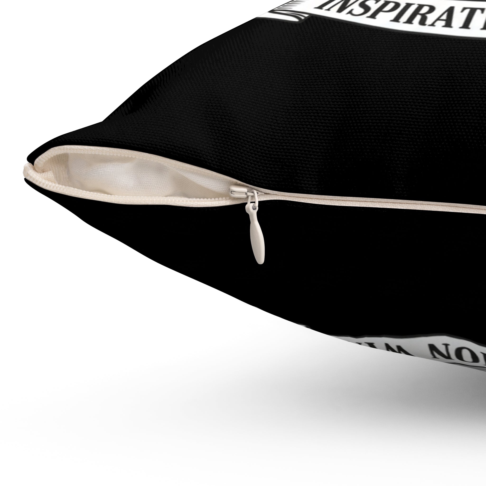 Woodshop Pillow — "The Bearded Man's Woodshop" Decorative Square Cushion