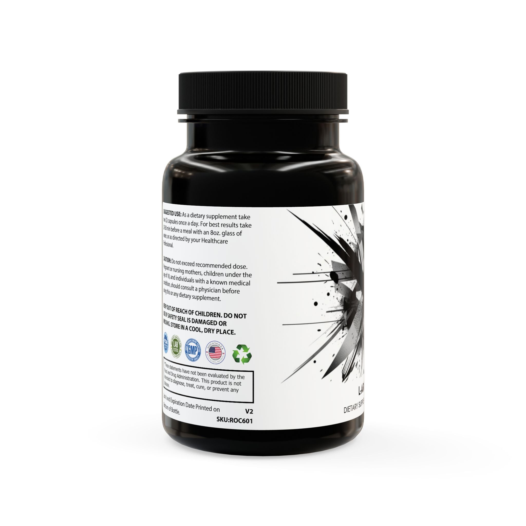 L-Arginine Supplement (60 Capsules)