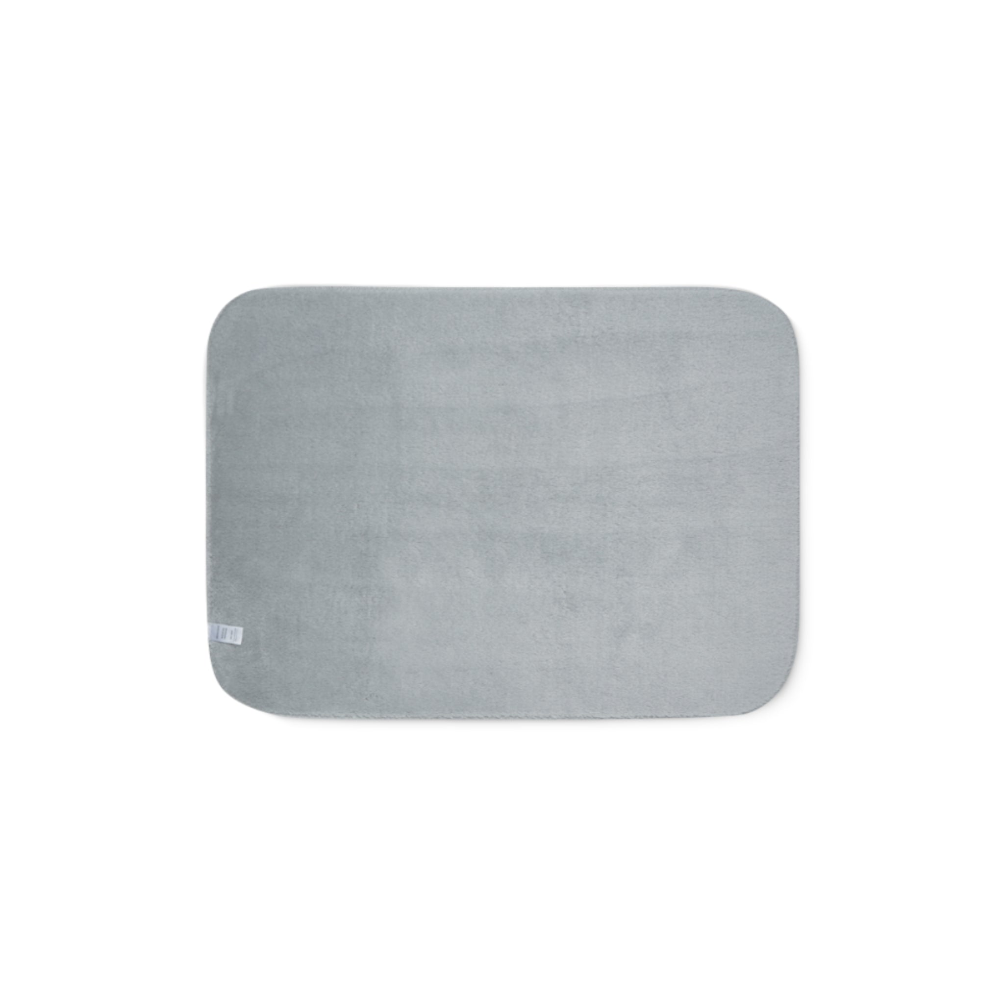 Abstract Black Ink Splash Sherpa Blanket — Two-Color Cozy Throw