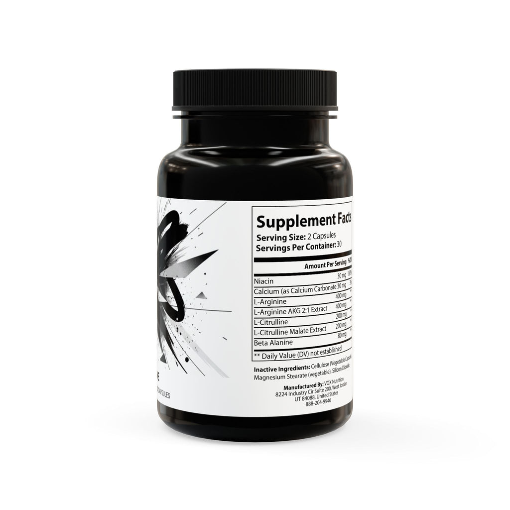 L-Arginine Supplement (60 Capsules)
