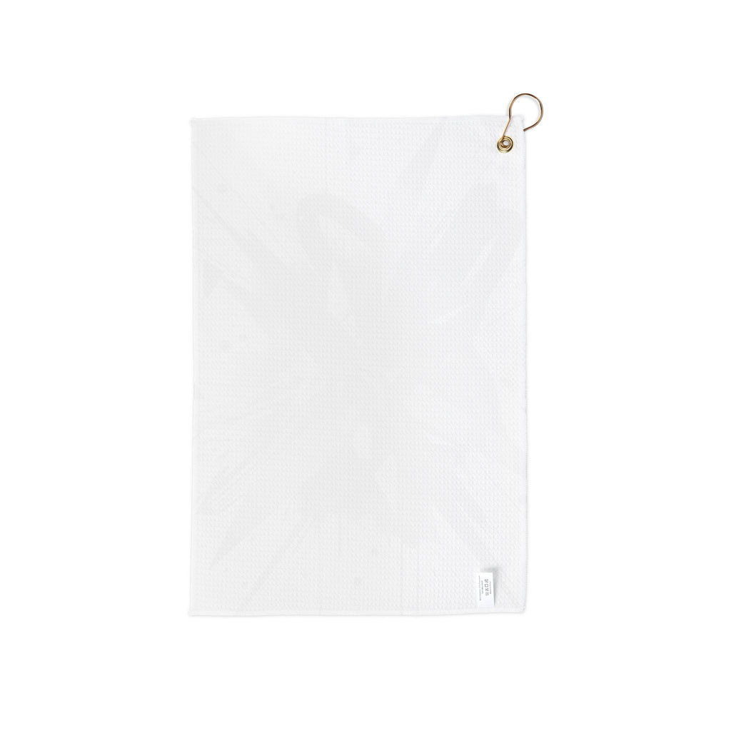 Abstract Black Graffiti Golf Towel – Microfiber with Grommet