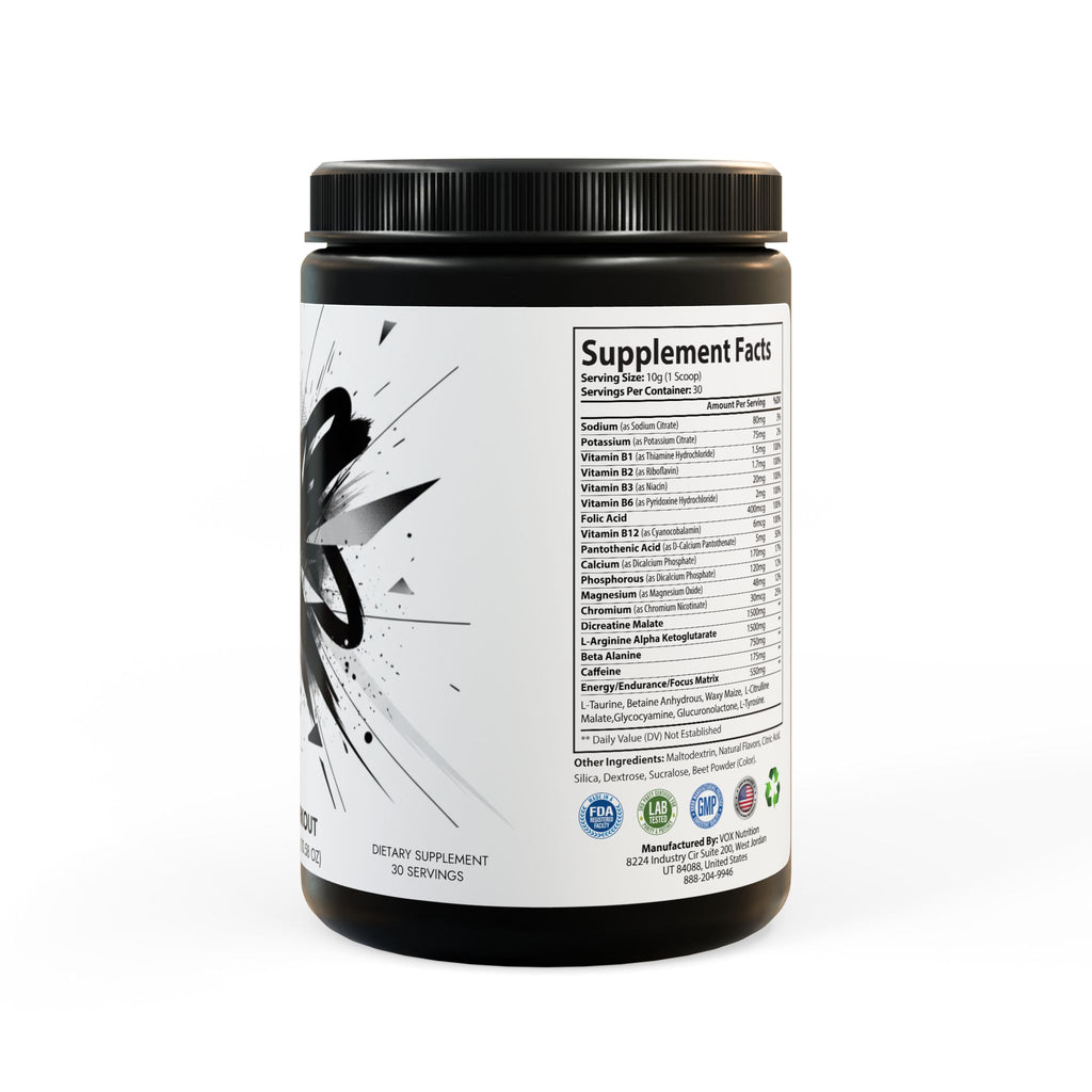 Pre-Workout Supplement, Watermelon (300g, 10.58oz)