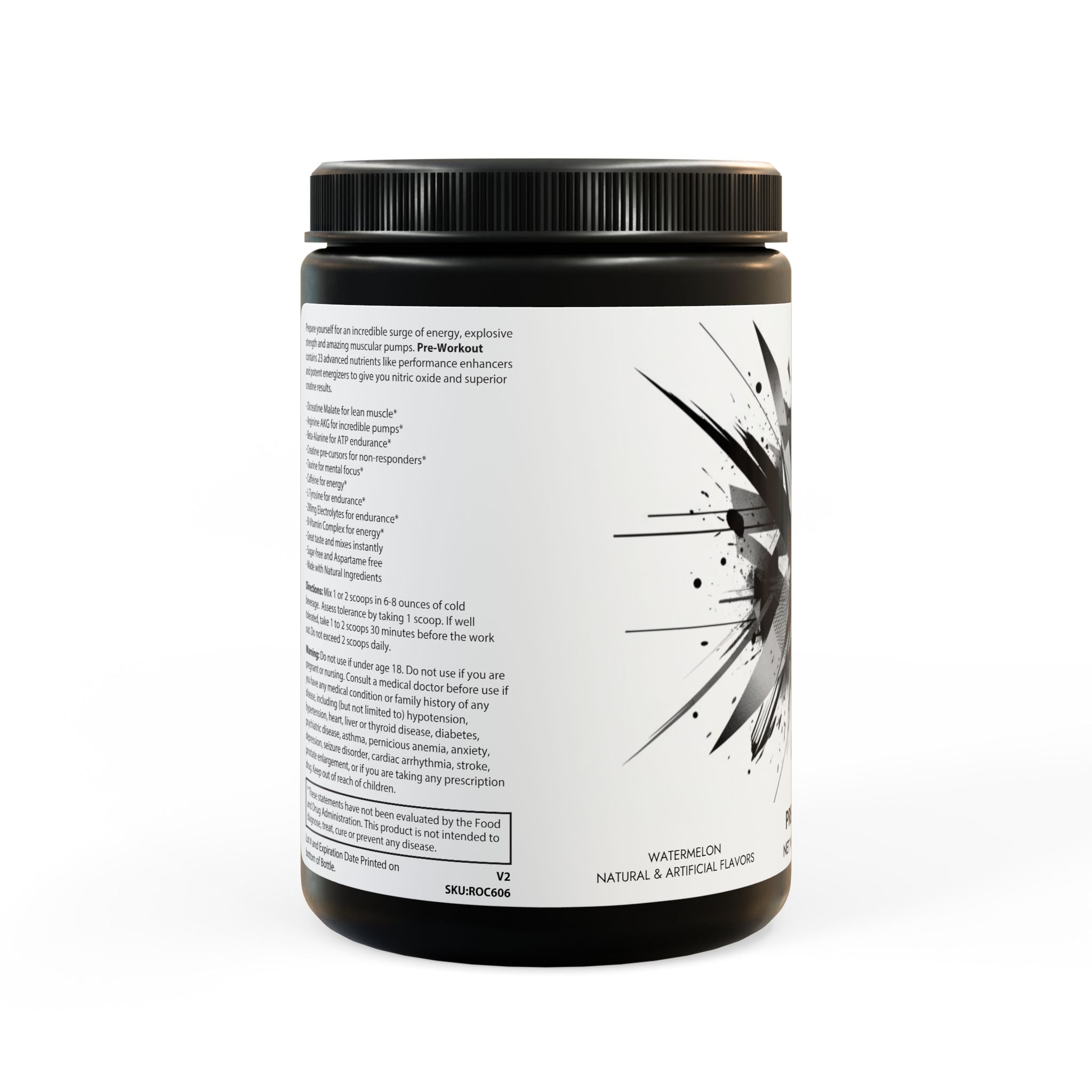 Pre-Workout Supplement, Watermelon (300g, 10.58oz)