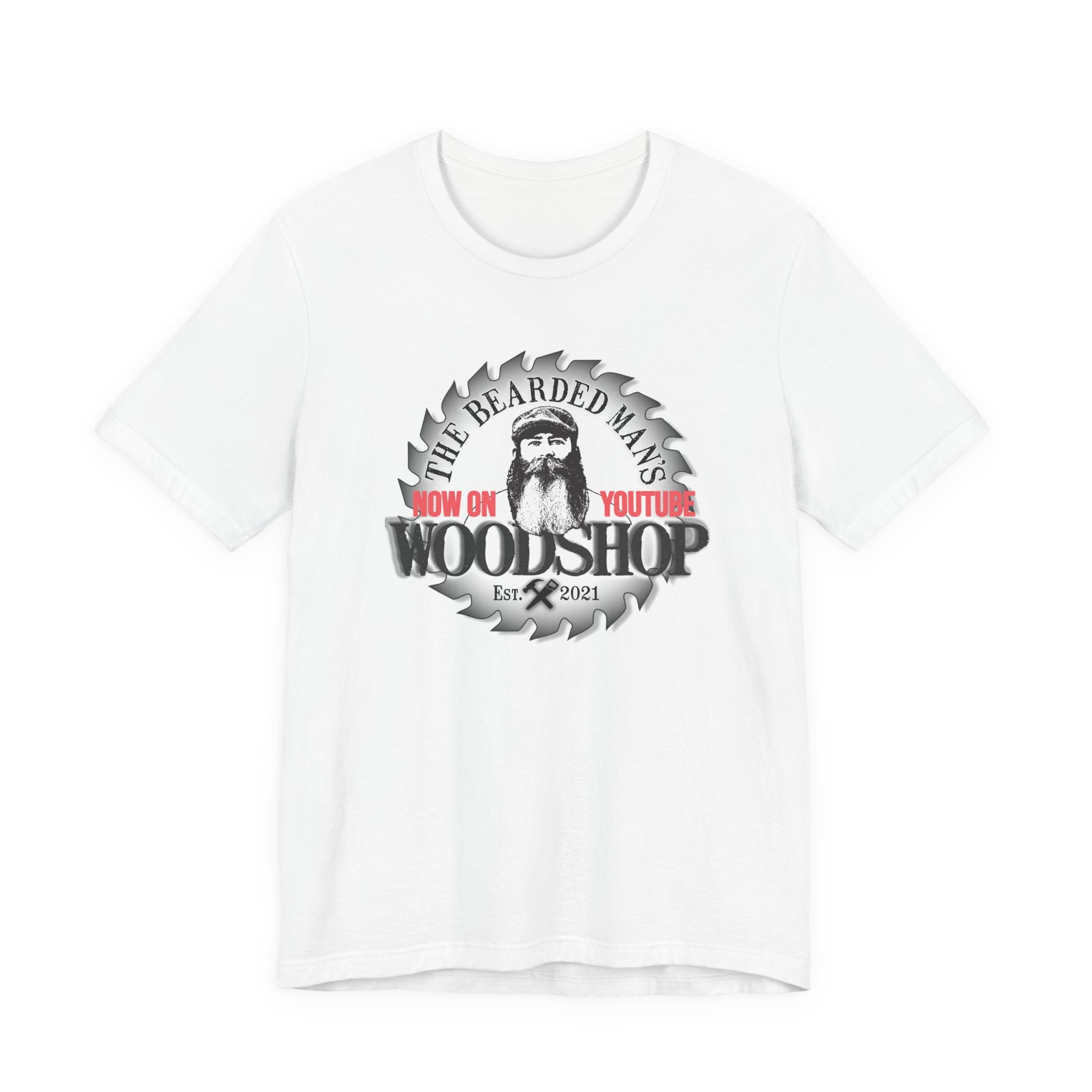 Woodshop Logo T-Shirt — The Bearded Man’s Woodshop (Now on YouTube)