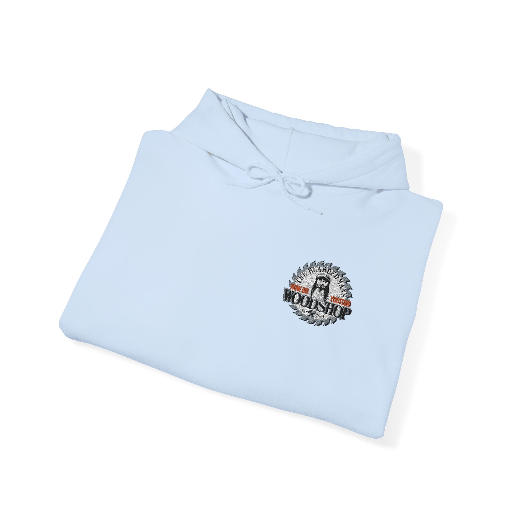 Hoodie — Patriotic Eagle American Flag Crest Chest Graphic