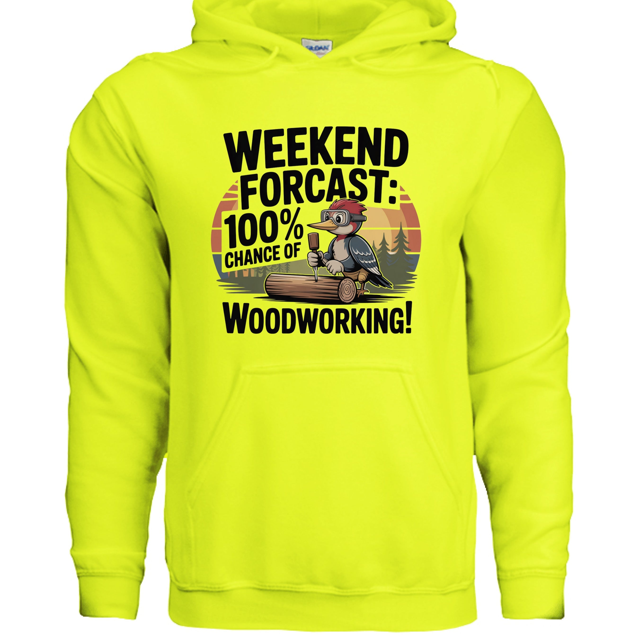 Hoodie No 12 - The Bearded Man's Woodshop