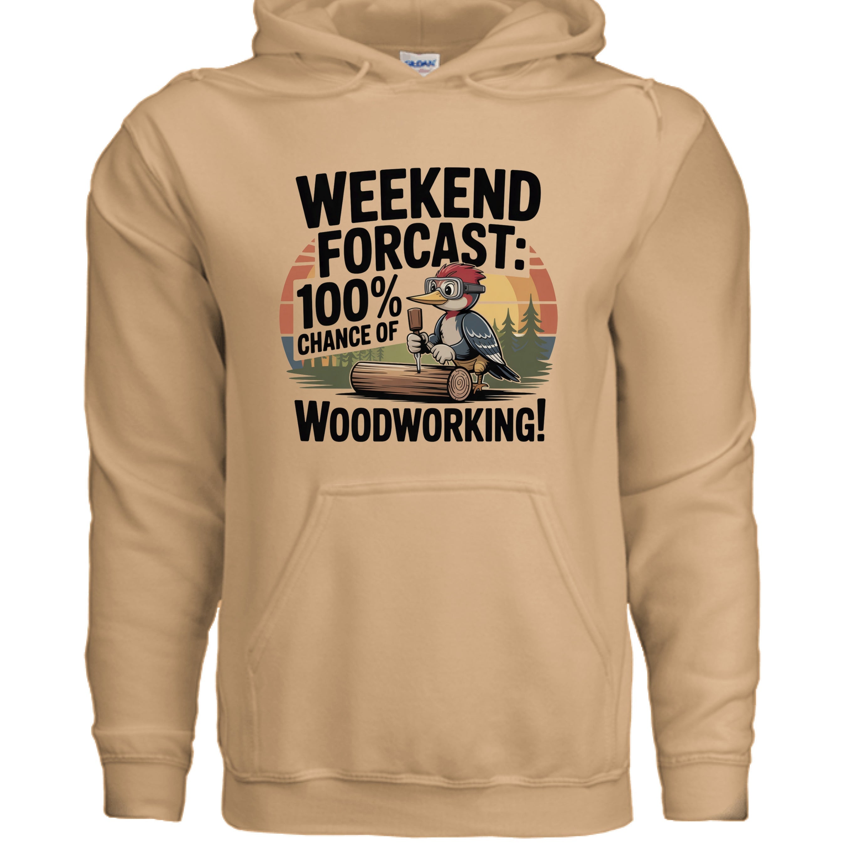 Hoodie No 12 - The Bearded Man's Woodshop