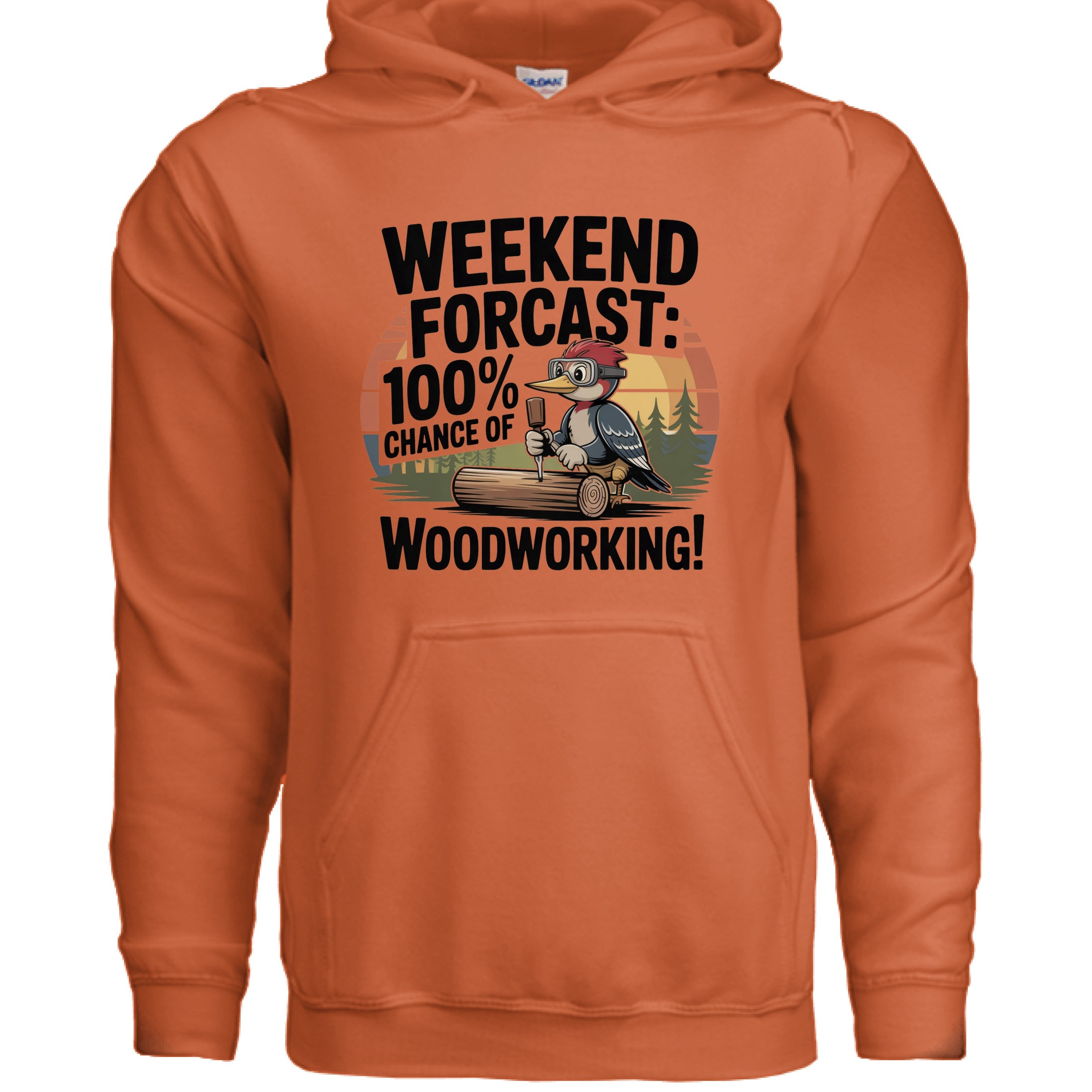 Hoodie No 12 - The Bearded Man's Woodshop