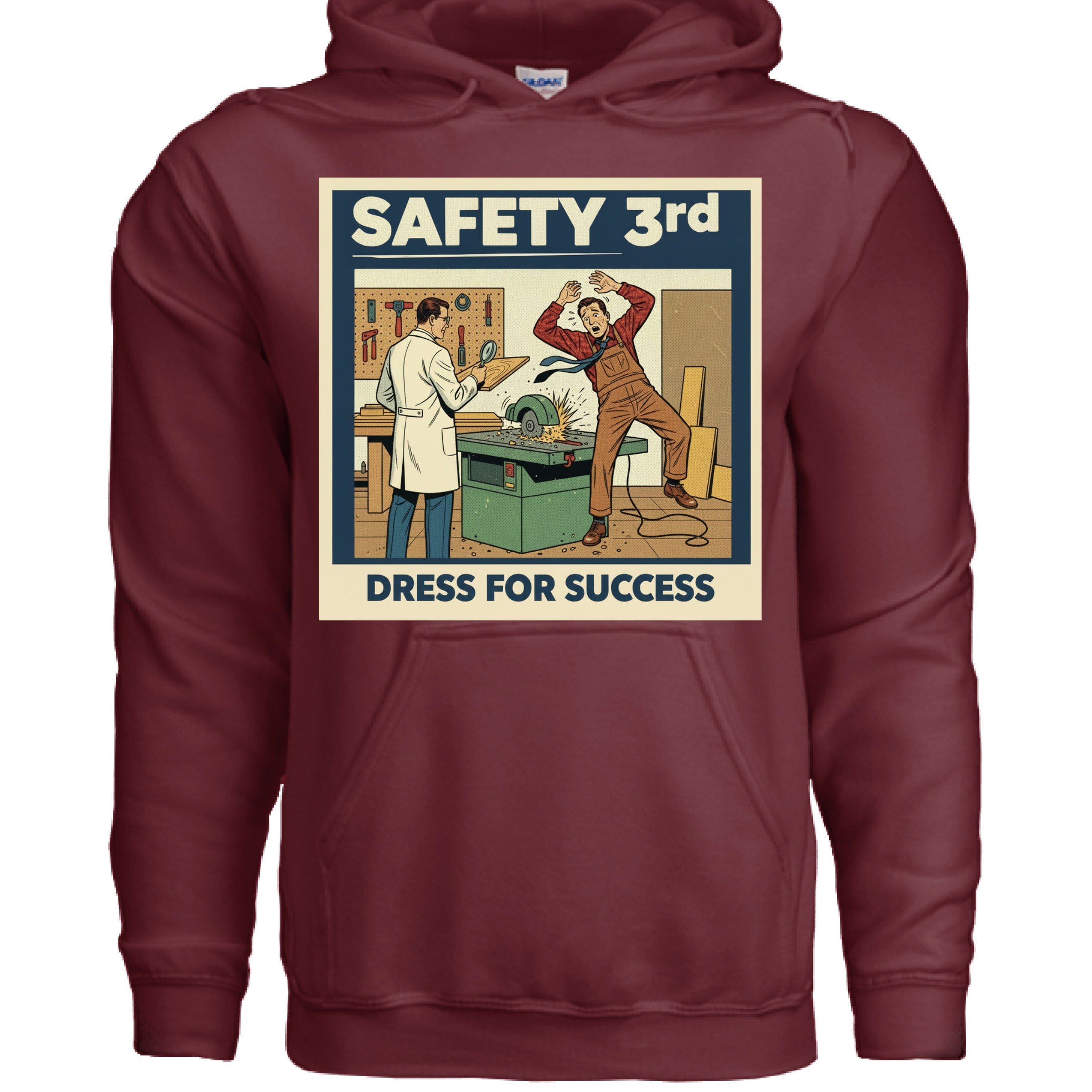 Hoodie No. 17 - The Bearded Man's Woodshop