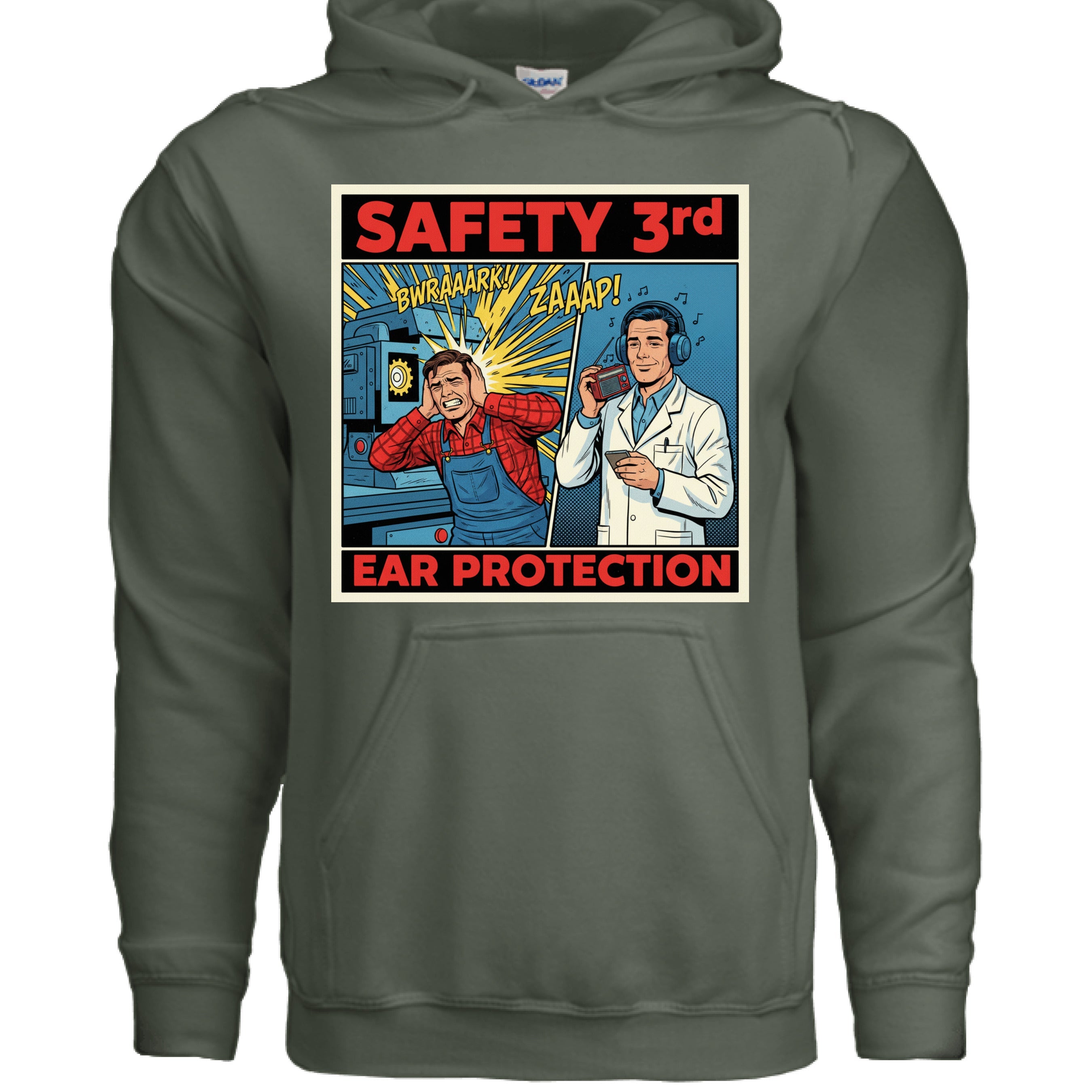 Hoodie No 21 - The Bearded Man's Woodshop