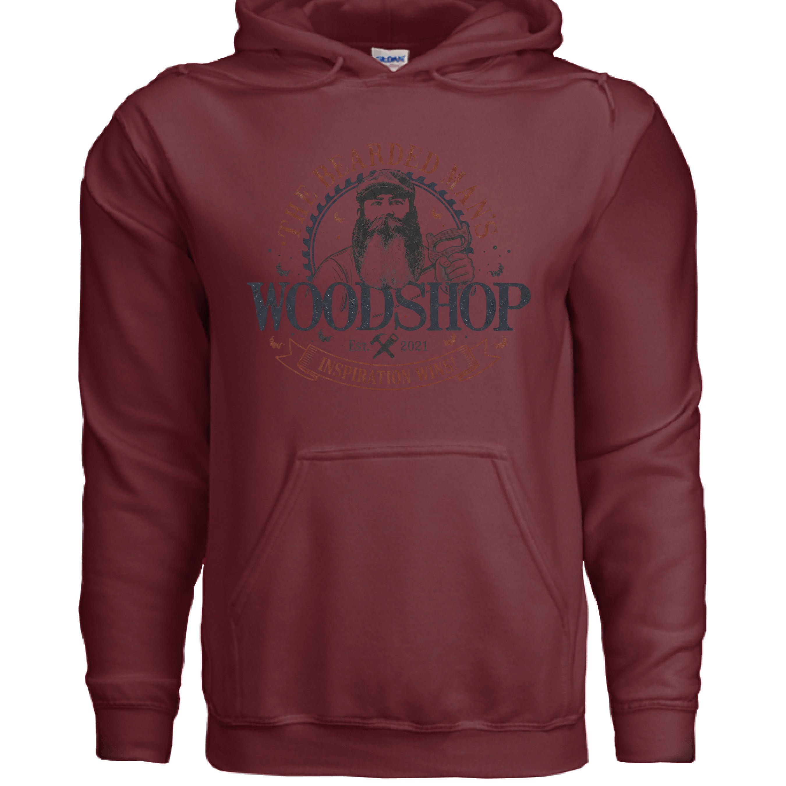 Hoodie No. 4 - The Bearded Man's Woodshop