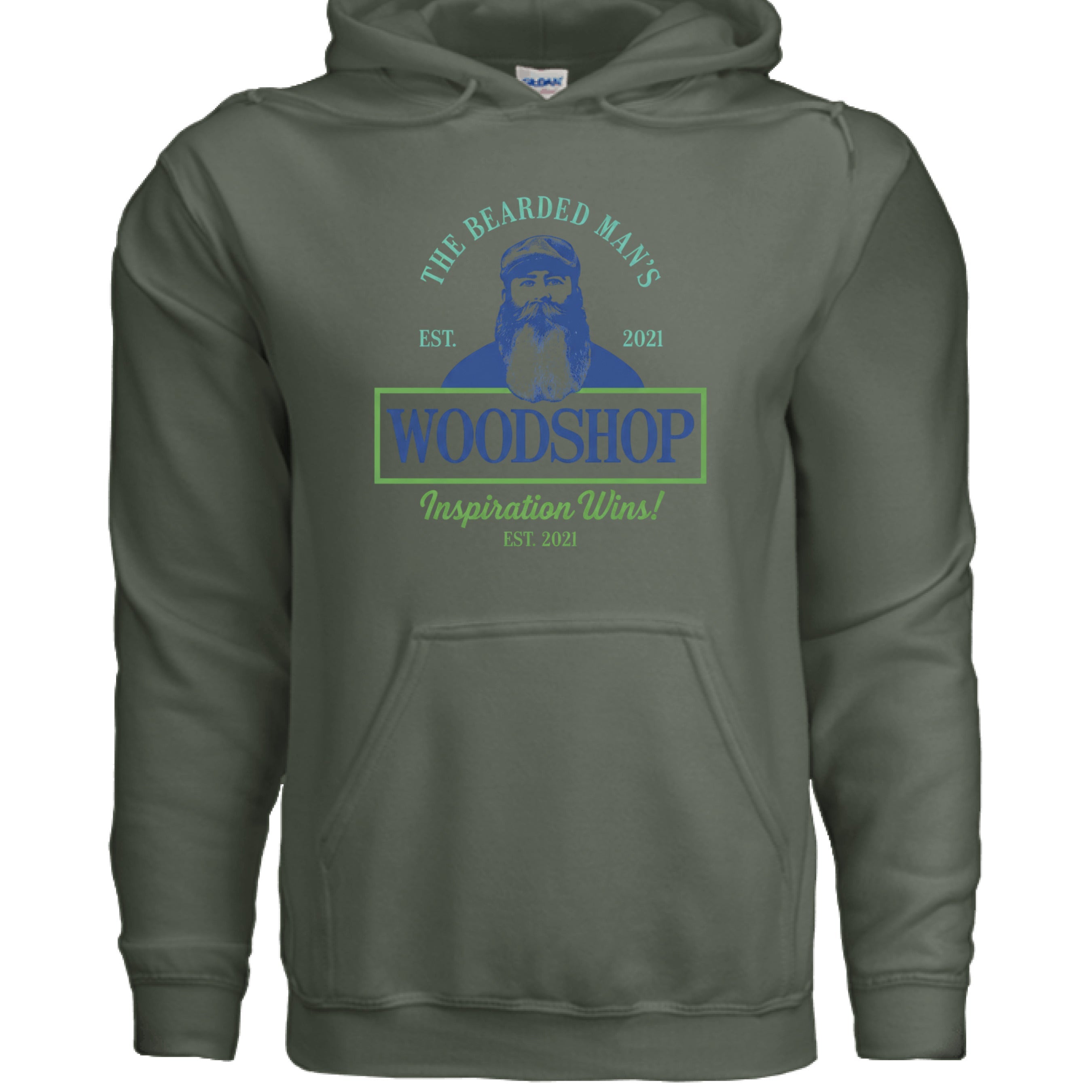 Hoodie No. 8 - The Bearded Man's Woodshop