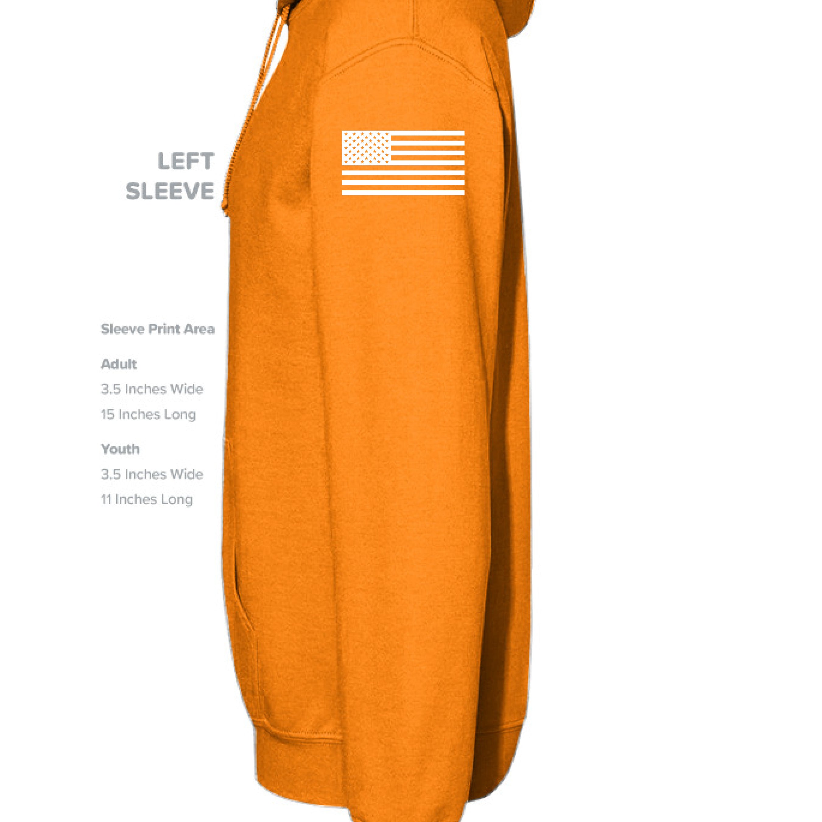 SAFETY ORANGE - SLEEVE_LEFT