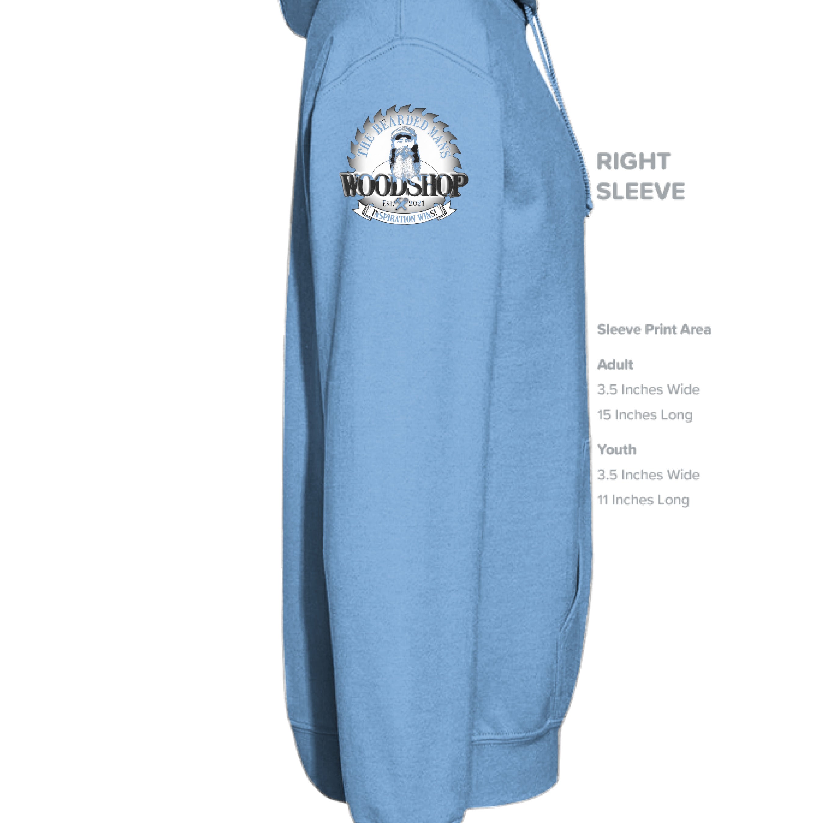 CAROLINA BLUE - SLEEVE_RIGHT