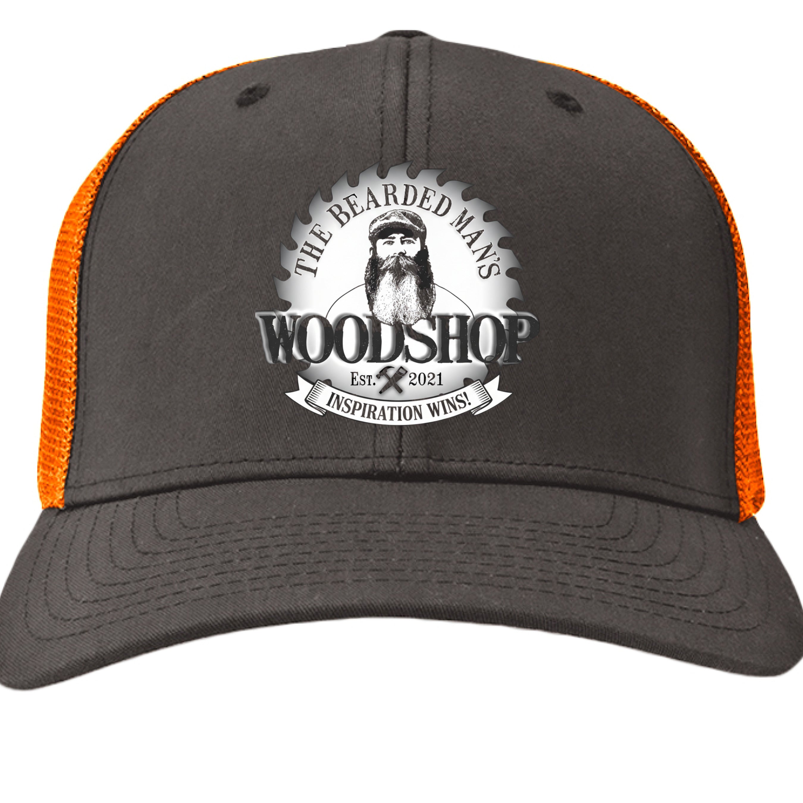 Charcoal/ Neon Orange - FRONT