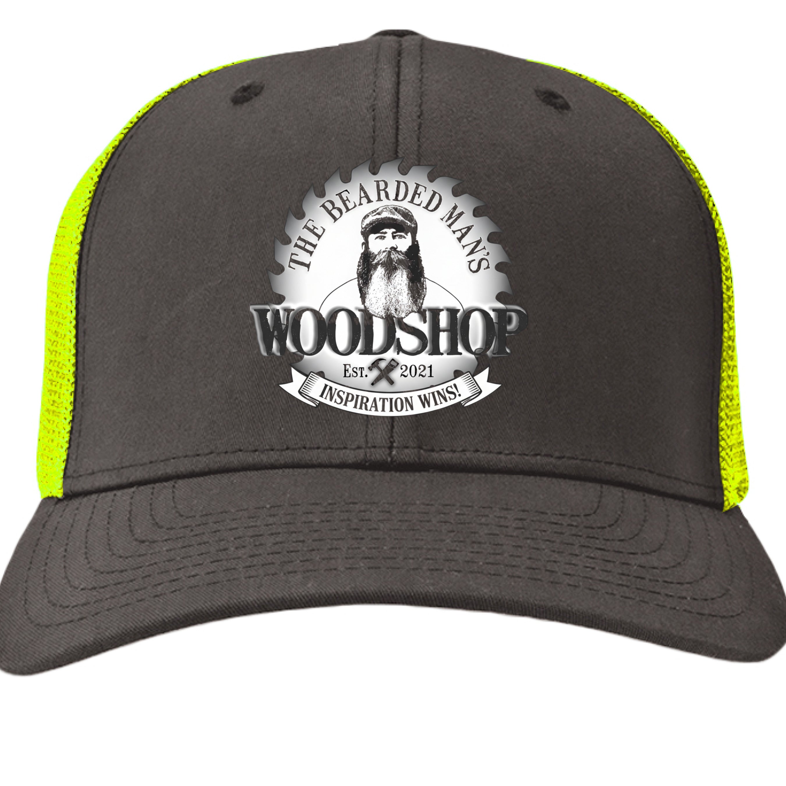 Charcoal/ Neon Yellow - FRONT