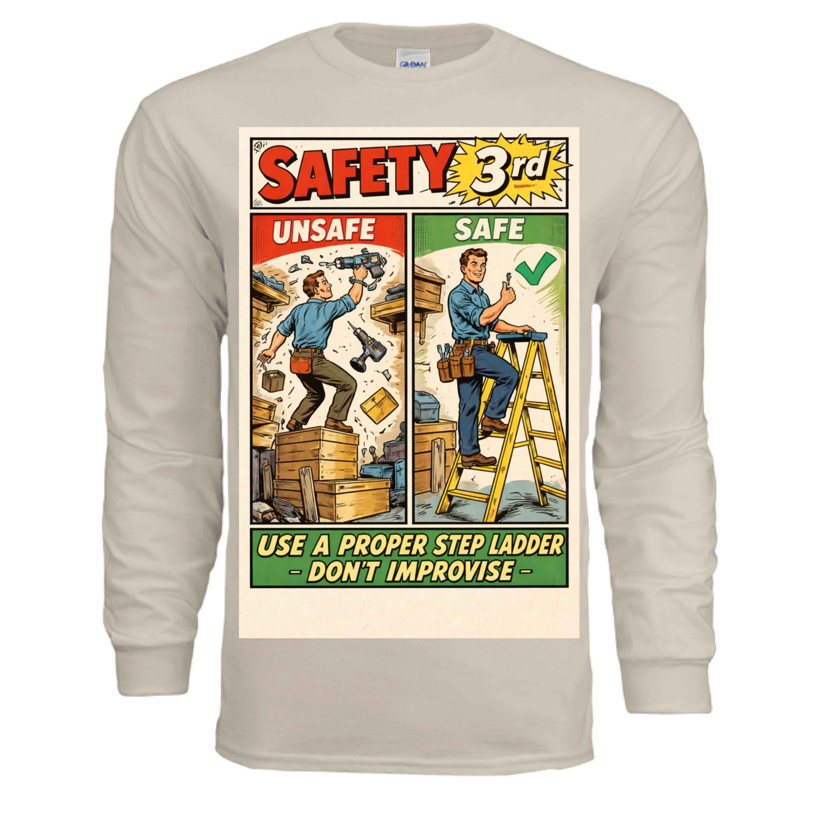 Safety 3rd - Proper Step Ladder
