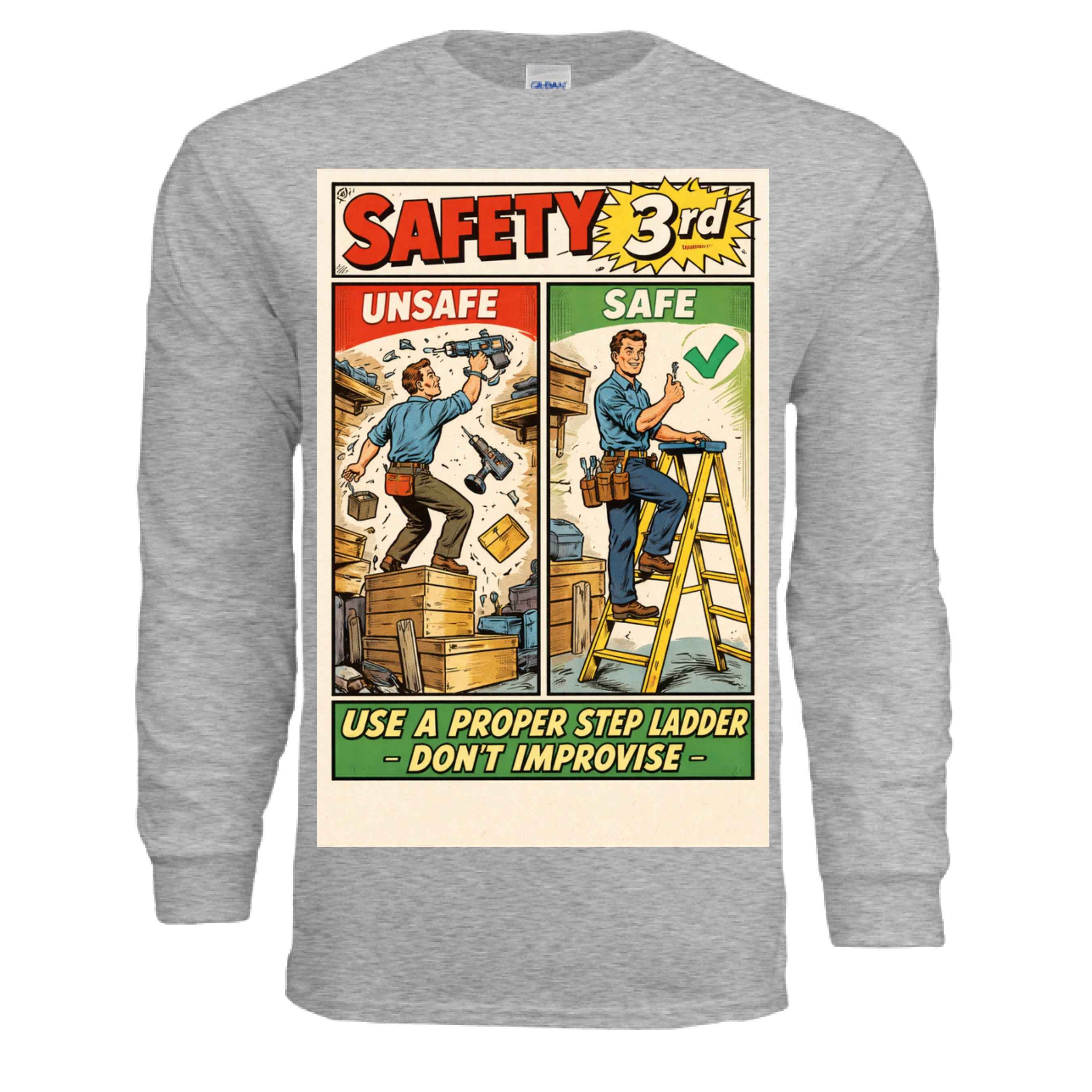 Safety 3rd - Proper Step Ladder