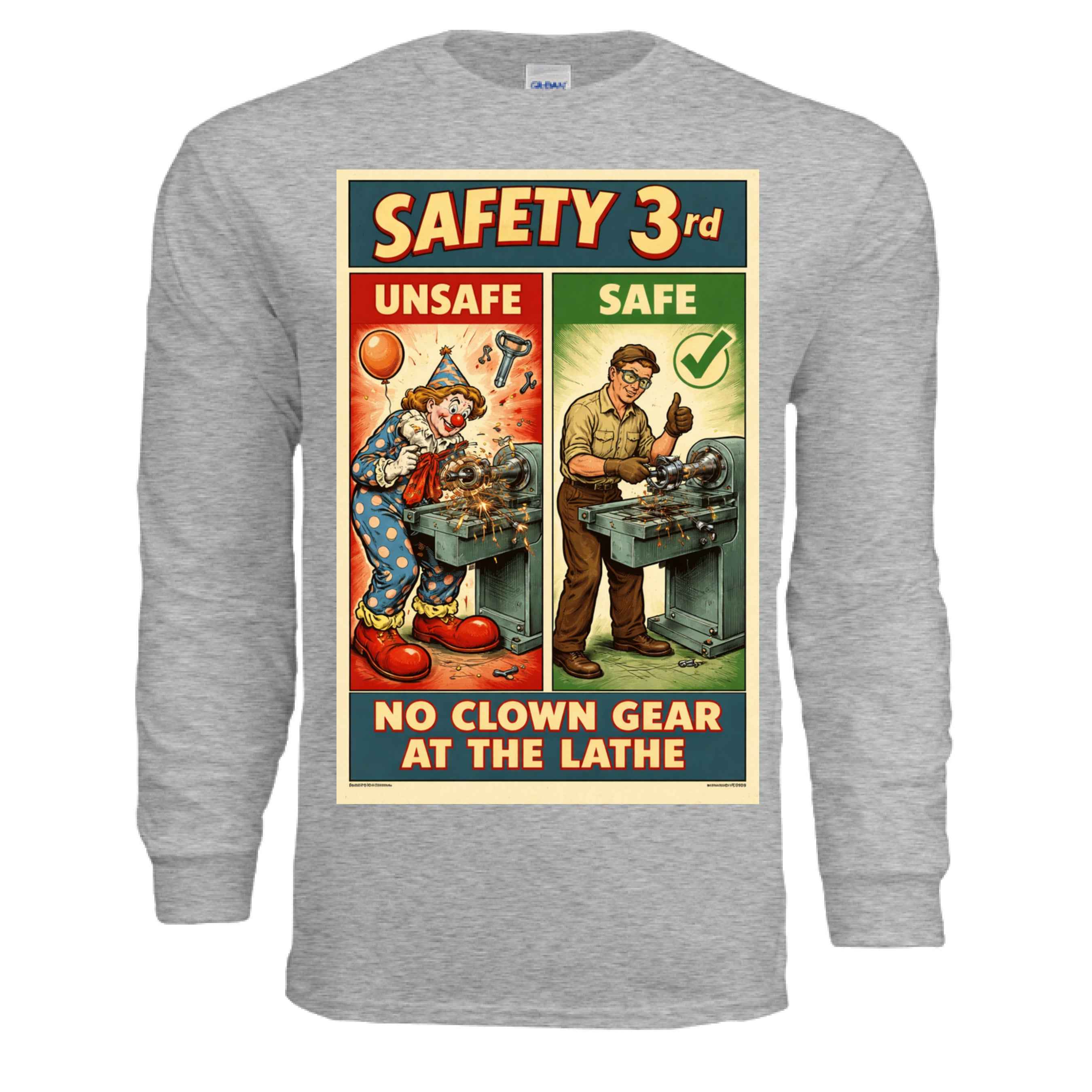 Safety Third - No Clown