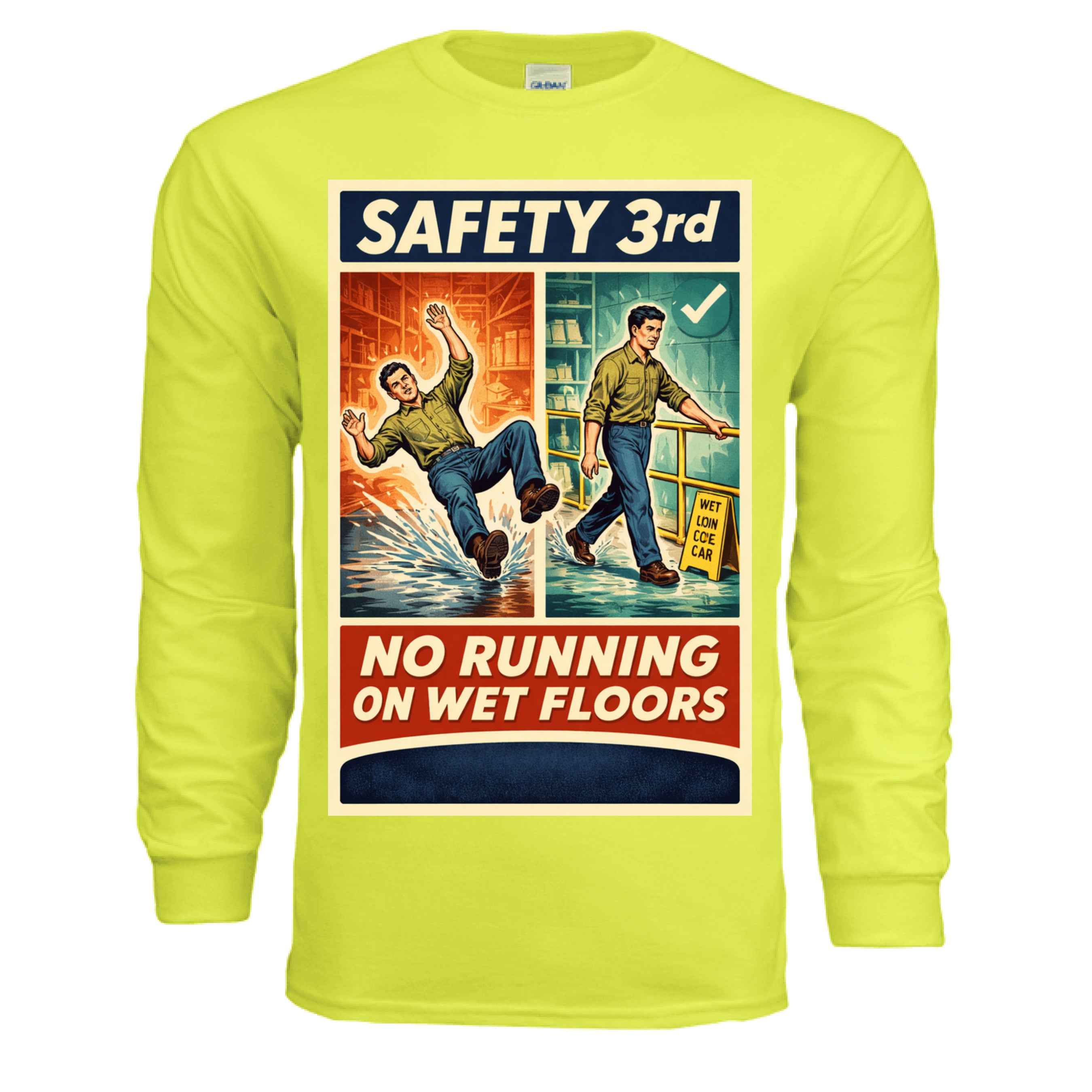 Safety Third - Wet Floors