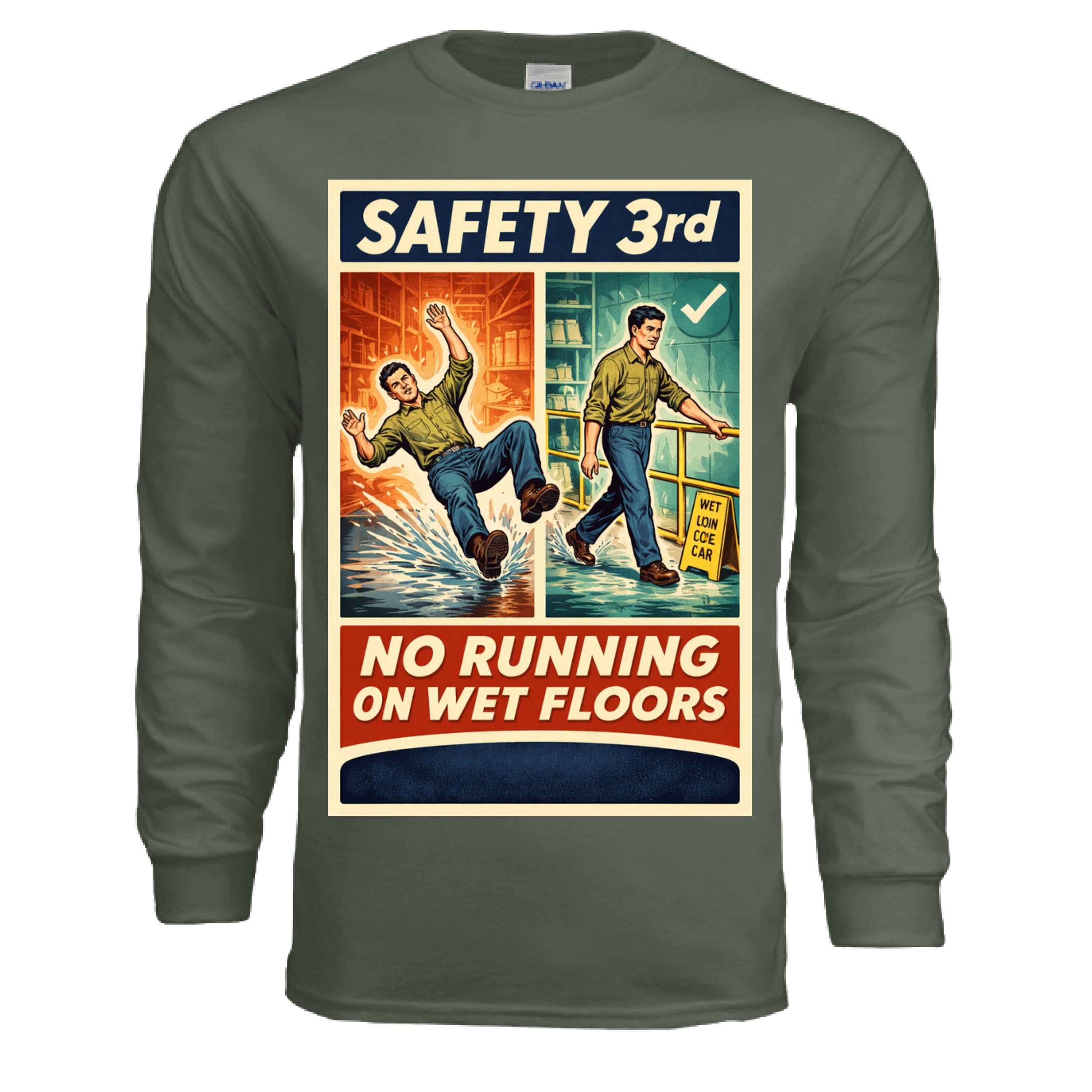 Safety Third - Wet Floors